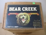 Harry and David Bear Creek Wooden Crate 19 x 8 x 12