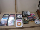 Lot of CD's, DVD's, VHS and more, Sarah Vaughan, Patsy Cline, New York City DVD's and more