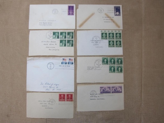 Batch of First Day of Issue covers dating from 1939 to 1971. They include Golden Gate International