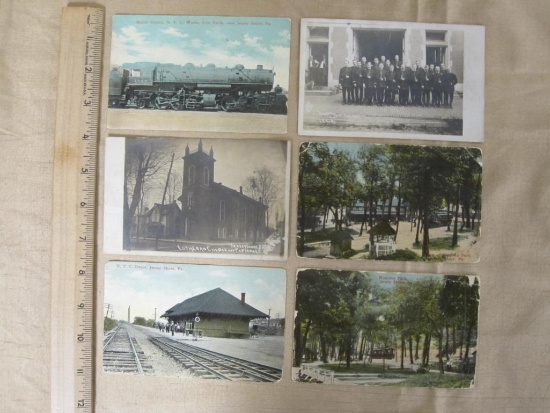 Batch of early 20th Century Jersey Shore, PA postcards