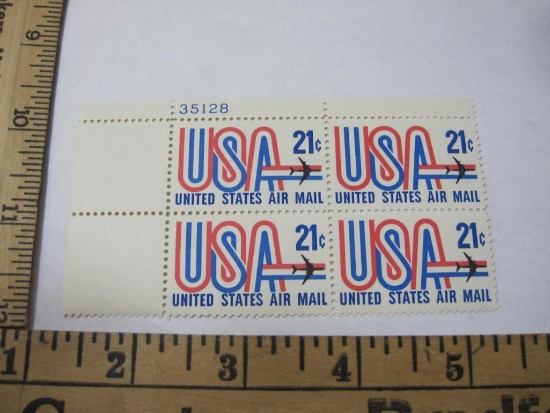 Scott #C81 twenty one cent US airmail stamps