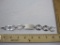 Vintage Silver Bracelet, marked Dior Ster, 36.0 g