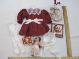 Samantha's Christmas Story American Girl Doll Outfit and Accessories, Pleasant Company, 10 oz