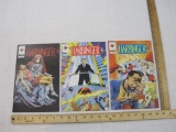 Three Harbinger Comic Books including Nos. 14, 15 & 19, Valiant Comics, excellent condition, 8 oz