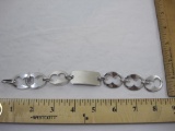 Vintage Silver Bracelet, marked Dior Ster, 36.0 g