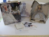 Bob Mackie Madame Du Barbie Doll with Reproduction of Original Signed Fashion Illustration, with