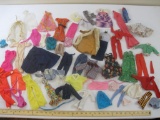 Large Lot of Vintage Barbie and Assorted Doll Clothes, unmarked, see pictures for included pieces, 1