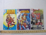 Three Archer & Armstrong Comic Books Nos. 0, 8, & 10, Valiant Comics, excellent condition, 9 oz