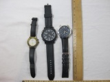 Three Men's Watches from Caravelle by Bulova and more, AS IS, 7 oz