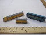 Three Hallmark Lionel Train Christmas Ornaments including Union Pacific Locomotive and Westphal