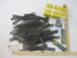 Lot of HO Scale Atlas Track, Lionel 101 Power Pack, and Atlas HO Rail Joiners, 4 lbs