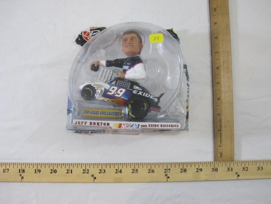 NASCAR Jeff Burton #99 Exide Batteries 1999 Mattel Inc, incomplete packaging, 12 oz