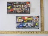 Two Sealed Die Cast Metal Tractor Trailers with Engine Sound, one sound doesn?t work, 8 oz