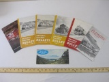 Lot of Train Booklets and Ephemera featuring Santa Fe and more, 15 oz