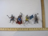 Lot of Medieval Knights from Blue Box 2004, Plastoy and more, 6 oz