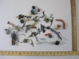 Lot of Assorted GI JOE Action Figures, Weapons and Parts, see pictures for condition and included