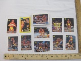 Lot of Assorted Professional Wrestling Trading Cards including WCW (1991 Impel) and Classic WWF