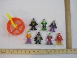 Lot of Batman Characters Action Figures, DC Comics, 8 oz