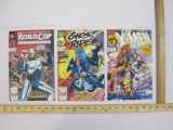 Three Marvel Comic Books including The Uncanny X-Men No. 281 (Oct 1991), Ghost Rider No. 5 (Sept