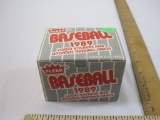 Fleer 1989 Baseball Logo Stickers and Updated Trading Cards, 10 oz