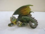 Resin Dragon Figure, 12 oz