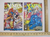 Two X-Men Comic Books including X-Men No. 1 (Oct 1991) and The Uncanny X-Men No. 281 (Oct 1991), 5