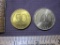 Russia 1993 50 Ruble and 100 Ruble coins