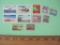 Lot of 10 Assorted Stamps including Grenada, US Tax Stamps and Canal Zone