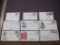 1960s-1990s batch of First Day of Issue envelopes and postcards, including 1969 45-cent Special