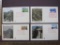 1979 Great Wall of China First Day of Issue, with postage stamps as well as silk patches of the