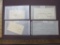 Four circa 1850's Letters, Postmarked from various Upstate NY towns, Rochester, Gaines, Ogdensburgh,