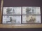 Lot of 4 Russia Gnnet Gahka Banknote Poccnn: two 10 Rubles, one 50 Rubles and one 100 Rubles