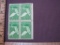 Everglades National Park block of 4 1947 3 cent US postage stamps, #952