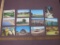 Lot of California area postcards, Monterey Bay Academy, Rancho Palos Verdes, Glendale and Indio