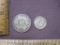 One 1922 Australia Silver One Shilling and one 1928 Australia Silver Threepence coin WEIGHT