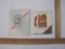 Two Vintage Greeting Cards including Birthday and Christmas