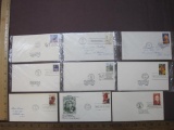 Batch of US First Day of Issue, including 1980 W.C. Fields, 1986 T.S Eliot and 1995 Marilyn Monroe