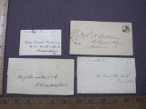 Correspondence from Connecticut dating from the 1820s to 1840s