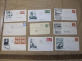 U.S First day covers including Fort Bliss Texas , Military from Indiana