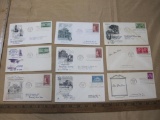 First Day covers - Education - includes Columbia University, Penn State , 1950s