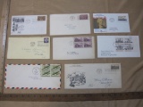 U.S First day covers including Oklahoma, Kentucky, Lancaster P.A
