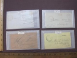 Correspondence postmarked in Upstate New York, Syracuse, Waddington, Granville, and Three Mile Bay,