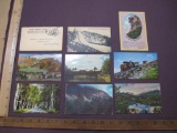 New Hampshire and Northeast Postcards, White Mountains, Hemlock Bridge, Cog Railway, Highest Ski