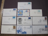 First Day of Issue envelopes and postcards, including 4 13 cent Bicentennial Era, 1993 29 cent