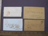 Massachusetts vintage correspondence from the 1840s