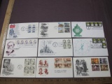 US First Day Covers, from 1981 to 2003, including American Inventors, Women in Journalism, Classic