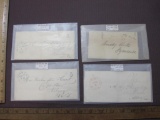 Postmarked Correspondence from Upstate New York, Pompey and Waterloo NY, 2oz