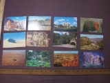 Southwest and Western State Postcards, Meteor Crater AZ, Bryce Canyon Utah, Nevada and more, 2oz