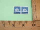 Block of 2 We Hold These Truths? 10-Cent US Postage Stamps, Scott #1520