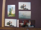 Space Shuttle Challenger, Launch postcards and Kennedy Space Center Florida Booklet of Postcards,